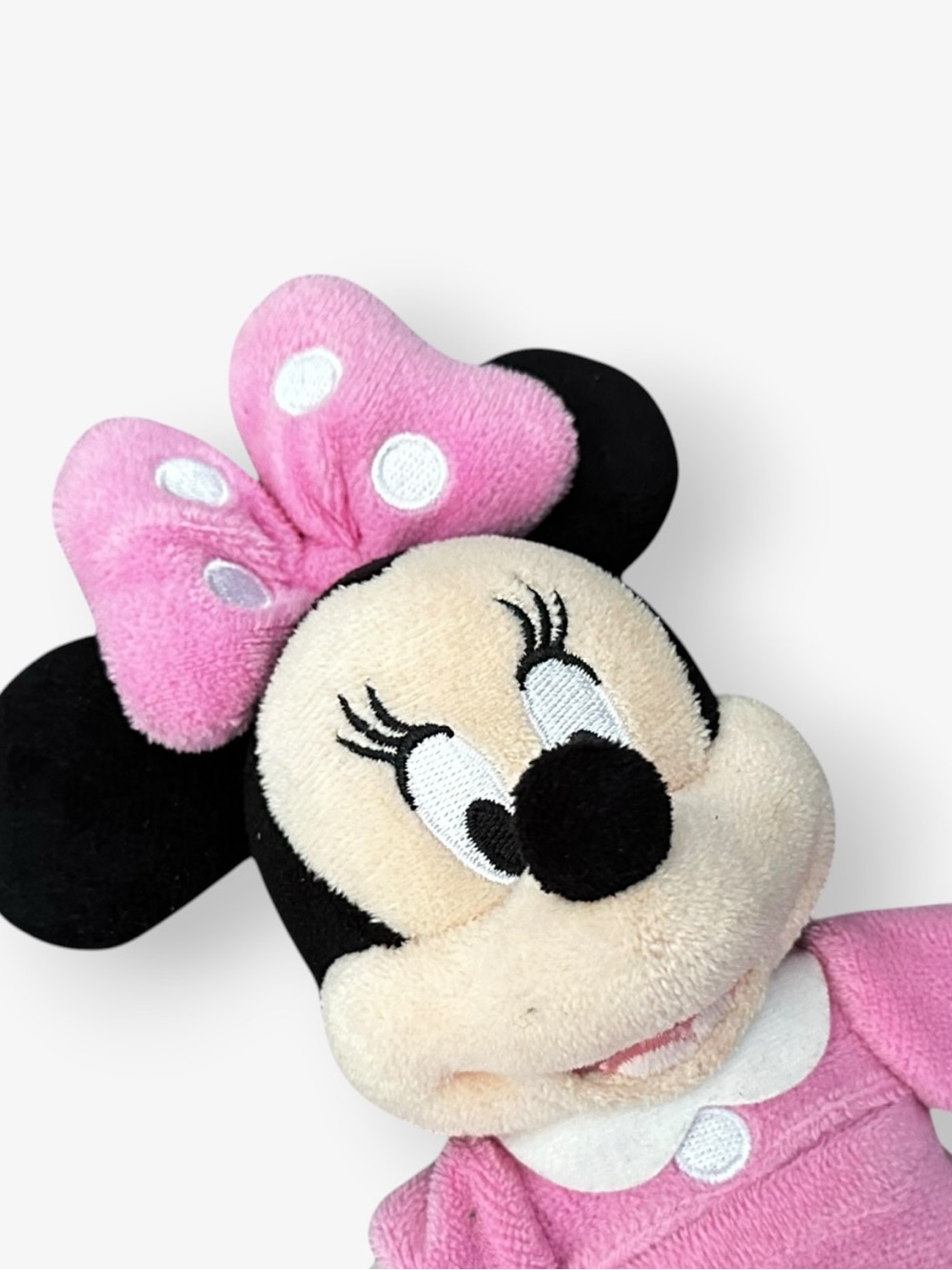 Disney Store Minnie Mouse Pink Polka Dot Plush Toy - Picture 4 of 5